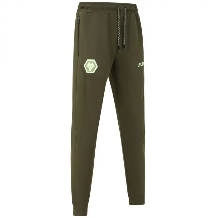 Wolverhampton Wanderers Store | Shop Official 2025-26 Players Travel Pant – Dark Khaki Wolves Gear